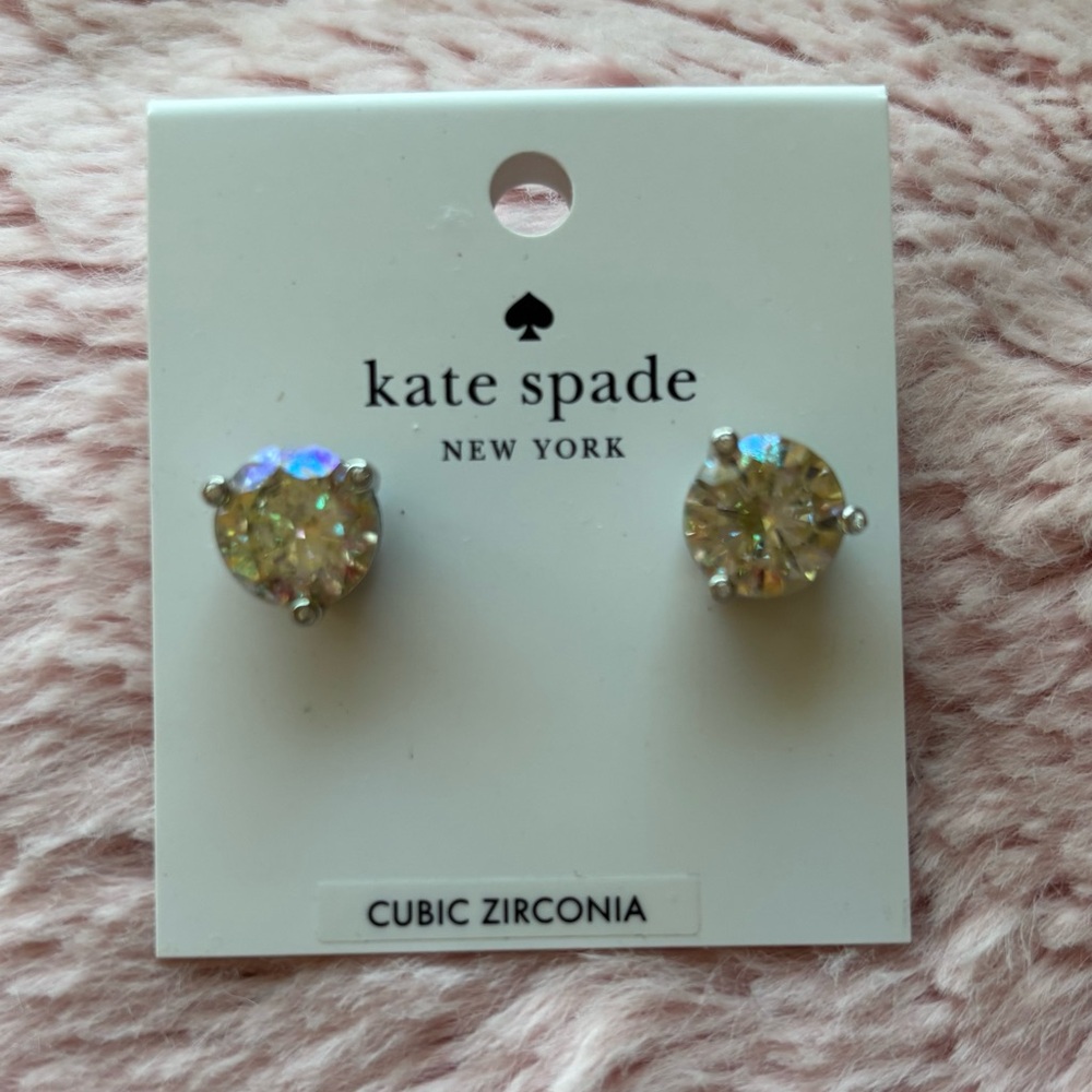 Kate Spade ♠️ Rise & Shine Iridescent Cubic Zirconia Earrings